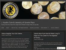 Tablet Screenshot of grantspasscoins.com